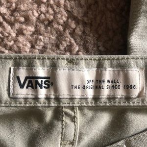 Vans, pants
